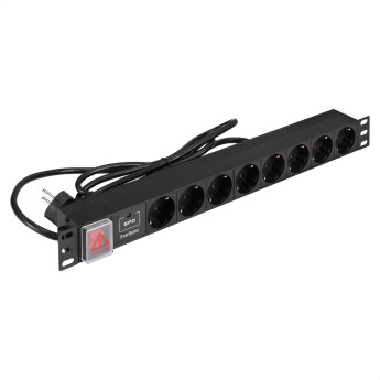 Блок розеток EXEGATE SERVERPRO PDU-19H805 Al-8S-EU3CU-SW-SPD1