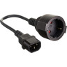 Кабель EXEGATE POWER EC-30P VDE-250V-3*0,75MM2 0,15м. EP280681RUS