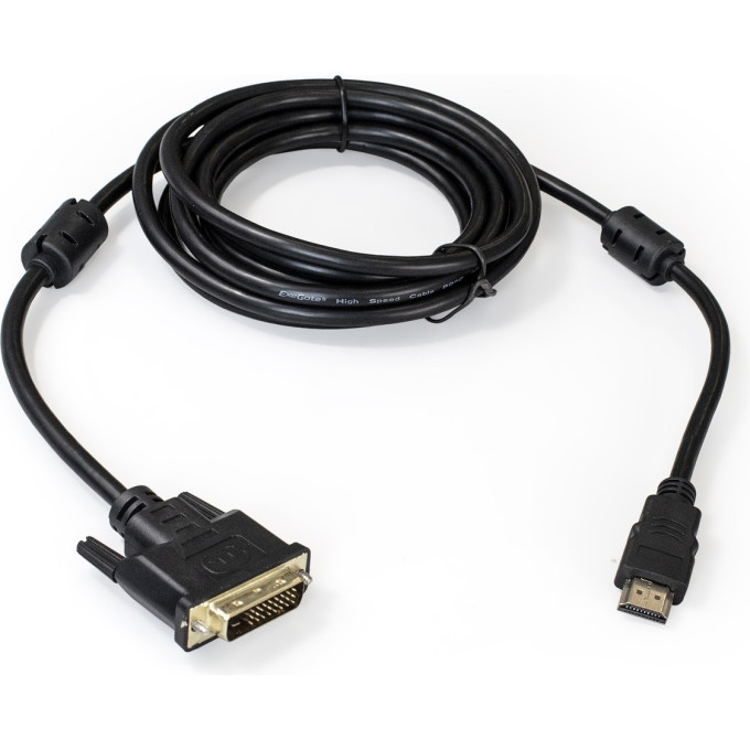 Кабель HDMI-DVI-D EXEGATE EX-CC-HDMIM-DVI2M-2,0 EX294673RUS