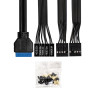 Корпус Minitower EXEGATE BAA-308MU2-AA500 EX299404RUS