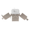Модуль-вставка Keystone Jack RJ-45 EXEGATE KJ-8P8C-SH-C5e-180-TL EX297346RUS