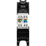 Модуль-вставка Keystone Jack RJ-45 EXEGATE KJ-8P8C-U-C5e-180-TL EX297343RUS