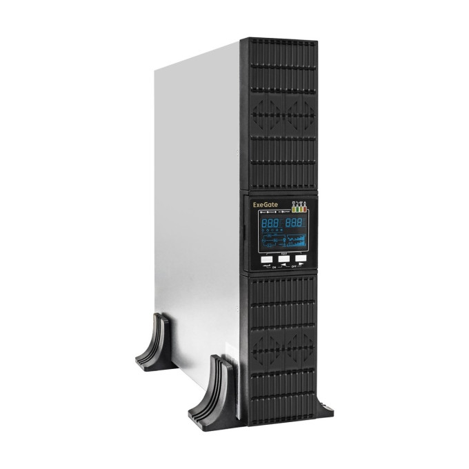 ИБП On-line EXEGATE PowerExpert ULS-1000.LCD.AVR.1SH.2C13.USB.RS232.SNMP.2U EX293048RUS